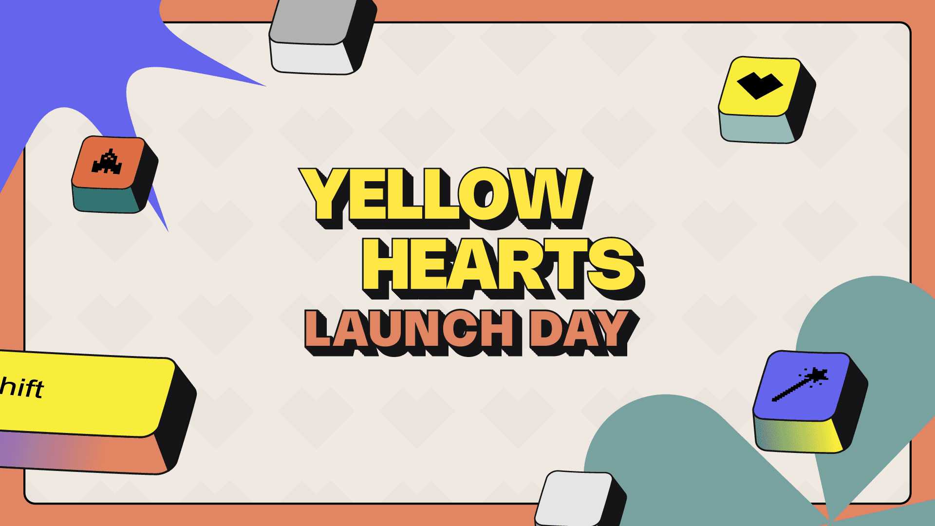 Press Start on a New Era: Yellow Hearts is Here! ✨ (Test Staging)